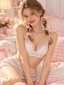 Wholesale Delicate Lace Triangle Wireless Bra