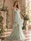 Wholesale Romantic Lace Off Shoulder Mermaid Gown