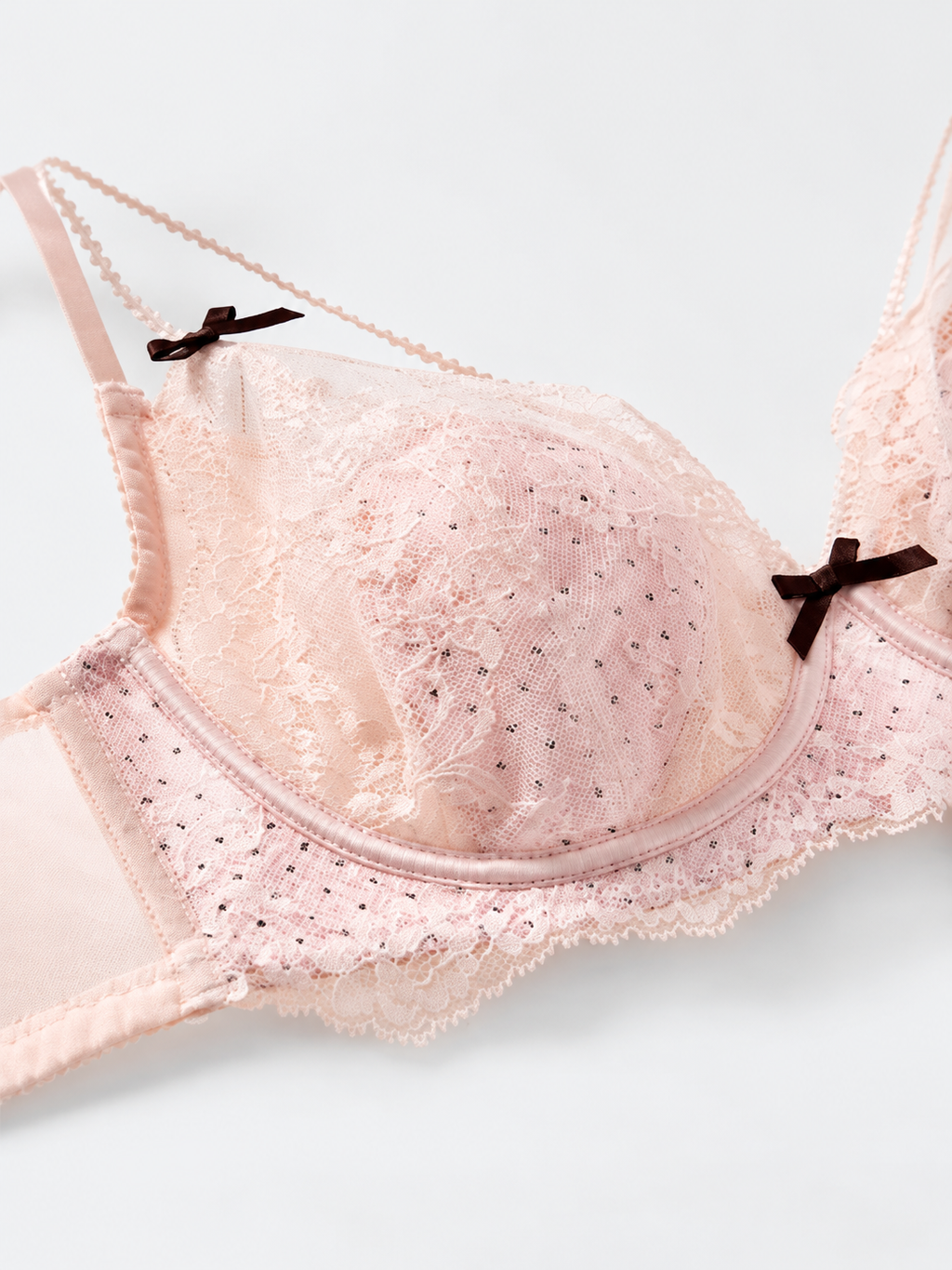 Wholesale Lace Bunny Ear Cup Minimizer Bra