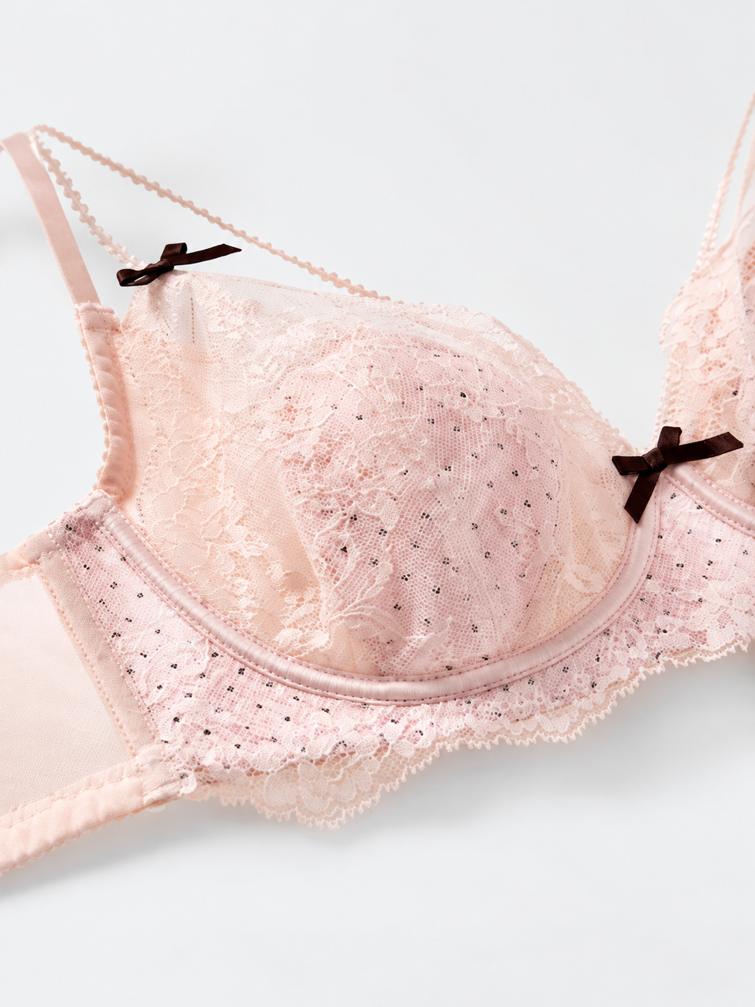 Wholesale Lace Bunny Ear Cup Minimizer Bra