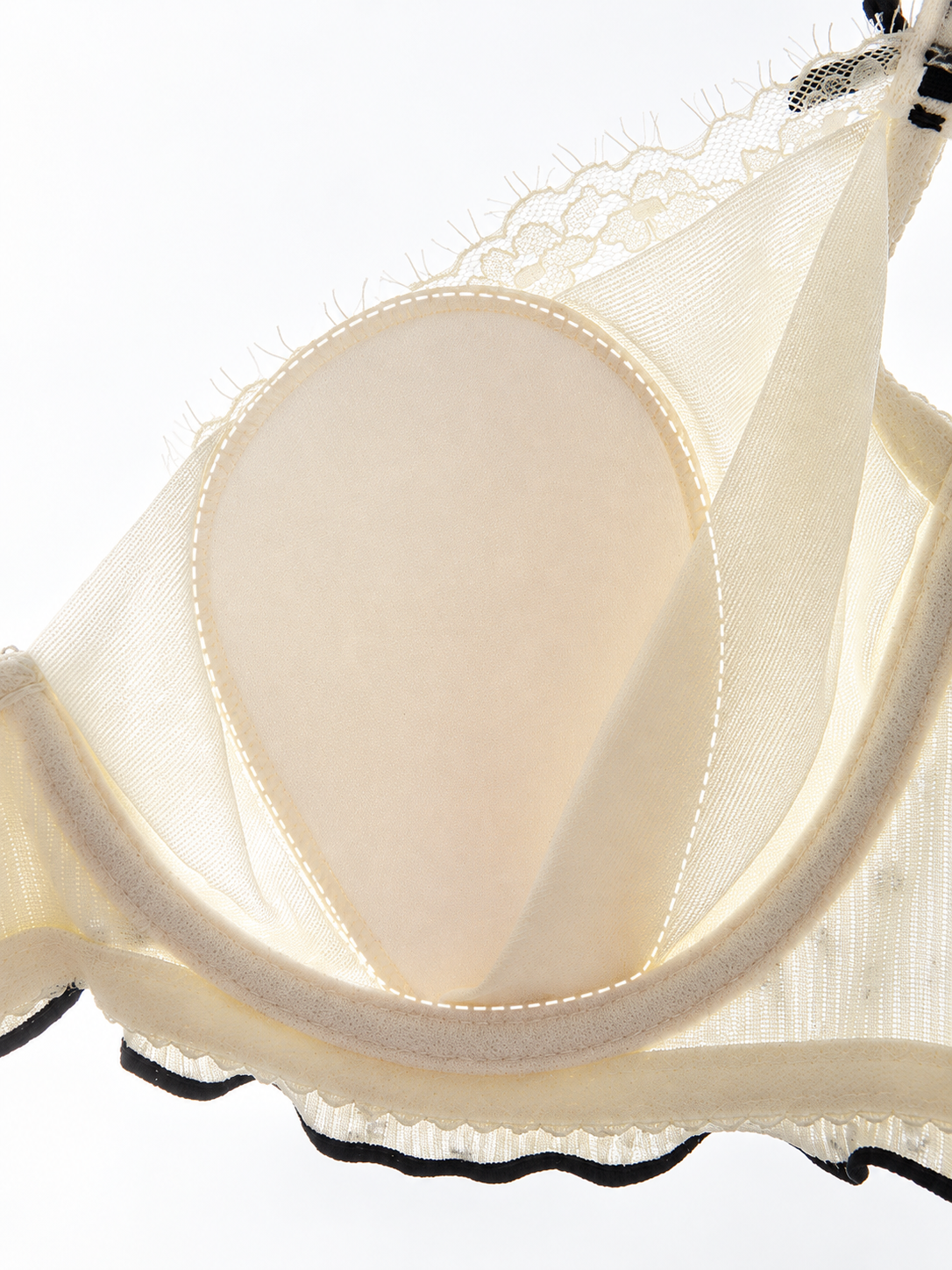 Wholesale French Lace Wireless Push Up Bra